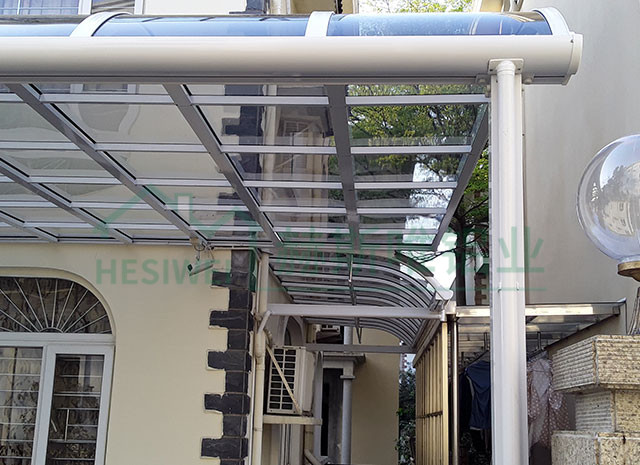 廣州番禺區(qū)蓮花別墅48號雨棚-謝先生