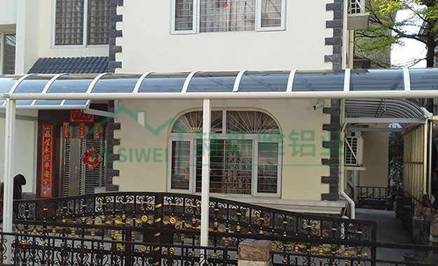 廣州番禺區(qū)蓮花別墅48號雨棚-謝先生