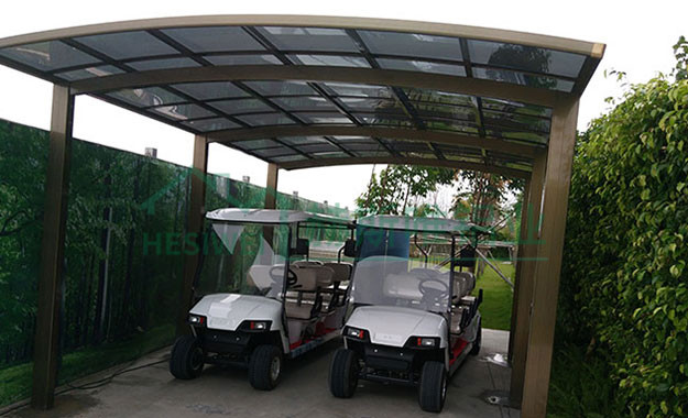 廣東東莞單位小區(qū)車棚