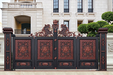 競(jìng)爭(zhēng)市場(chǎng)質(zhì)量為實(shí)力 鋁藝大門品牌口碑為潛力