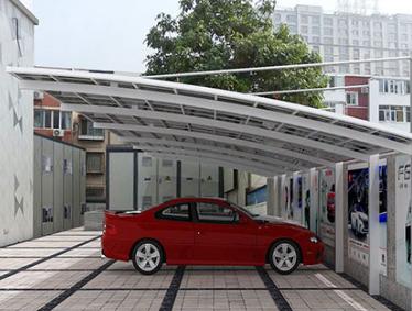 停車棚的自己清潔能力