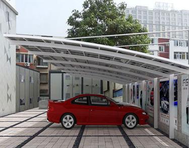 車棚廠家淺談車棚對交通工具保護(hù)作用