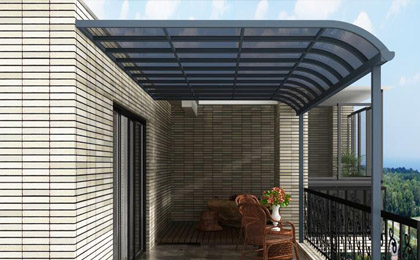 鋁合金露臺(tái)棚