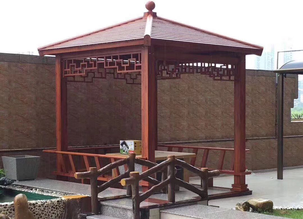 鋁合金四角涼亭