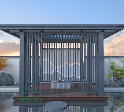 涼亭，中式?jīng)鐾?，葡萄架的區(qū)別，哪種更受歡迎？