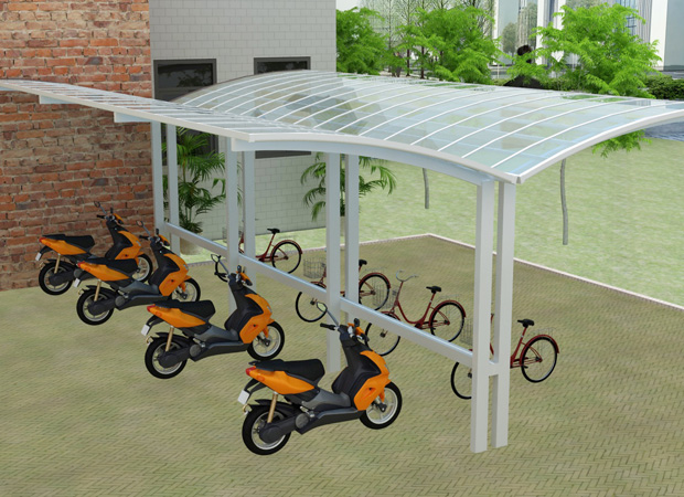 小區(qū)自行車車棚