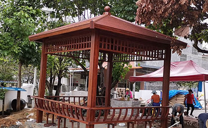 戶外涼亭四角亭