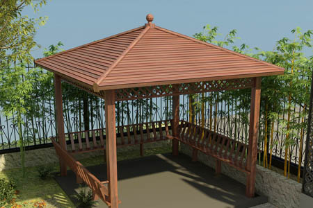 鋁合金涼亭與木制涼亭的區(qū)別？