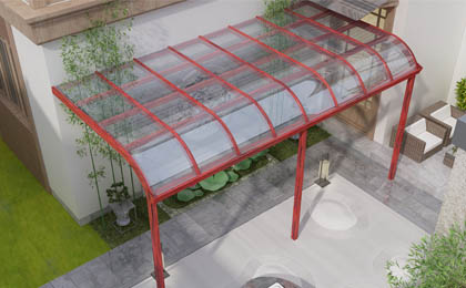 鋁合金雨棚 定制