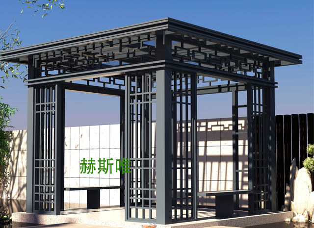 新中式鋁合金涼亭