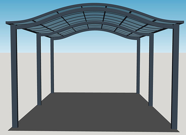 家用電動(dòng)車車棚