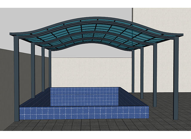 庭院停車(chē)棚