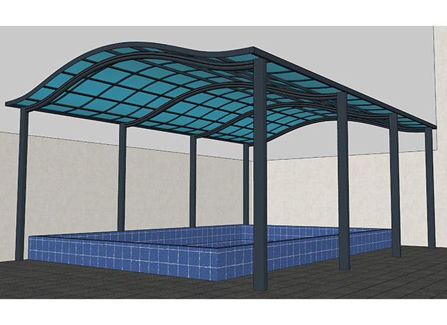 庭院停車(chē)棚