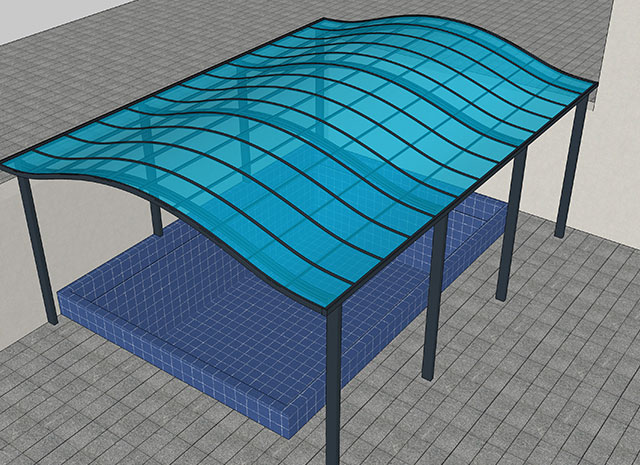 庭院停車(chē)棚