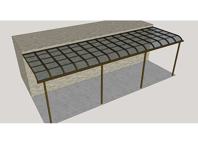 鋁合金車棚廠家